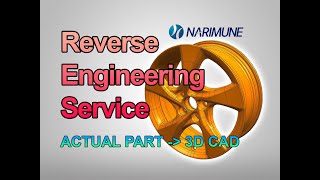 Reverse Engineering A Wheel Using Geomagic Design X