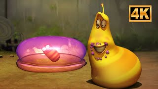 Larva and Puding, Funny Comedy Cartoon Video For kids
