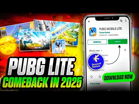 PUBG MOBILE LITE INDIA COME BACK IN 2025 ? SAMSUNG A3,A5,A6,A7,J2,J5,J7,S5,S6,S7,S9,A10,A20,A30p