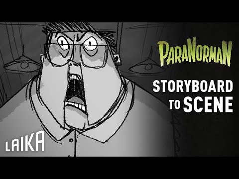 “The History of Blithe Hollow” Storyboard to Scene — ParaNorman | LAIKA Studios