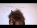 Properties of Exponents
