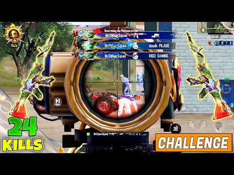 😱 OMG !! GOD PSYCHOPHAGE MUMMY SUIT CHALLENGED ME & SILVANUS X-SUIT WITH DOUBLE TIGER M416 IN BGMI