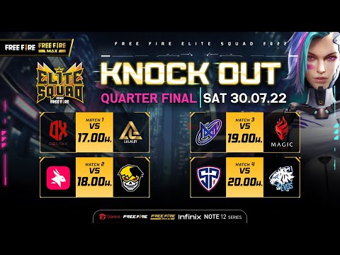 🔴LIVE-Free-Fire-Elite-Squad-2022-:-Quarter-Final Garena Free Fire TH 🔴LIVE-Free-Fire-Elite-Squad-2022-:-Quarter-Final