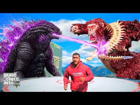 Godzilla Evolved Vs Skar king Fight In GTA 5 😱 | Gta 5 Tamil | CMD Gaming