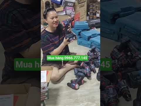 xả kho rẻ thân máy khoan pin 10 ly dubai chính hãng không chổi than  #mayxaydungngocmai