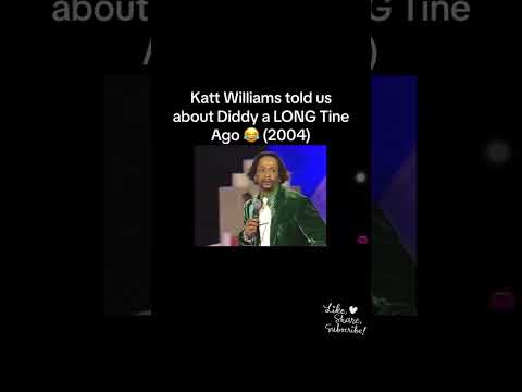 KATT WILLIAMS TOLD US ABOUT P.DIDDY A LONG TIME AGO 🤔🤔