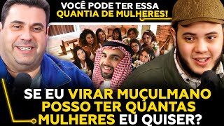 CASAMENTO POLIGÂMICO? MUÇULMANOS PODEM TER QUANTAS MULHERES? - Mansur Peixoto e Engenheiro Leo