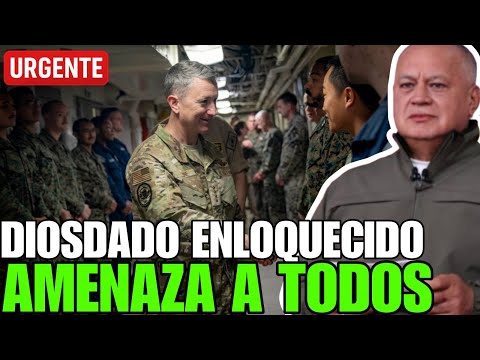 🔴ULTIMA HORA DIOSDADO CABELLO ENLOQUECIDO AMENAZA A TODOS EN VENEZUELA, HABLA TRUMP Y MARIA CORINA