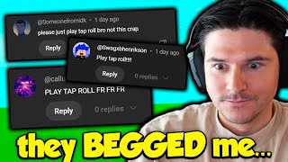 They BEGGED ME to play this Roblox SIMULATOR...