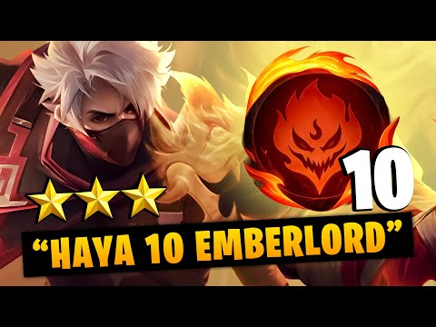 10 EMBERLORD HYPER HAYABUSA COY!!  - Magic Chess Gogo