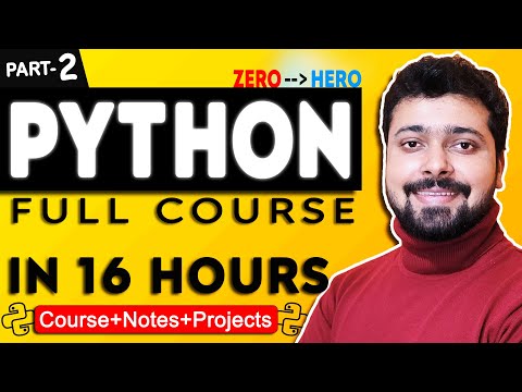 Python Tutorial for Beginners in Hindi | Complete Python Course (Part2)