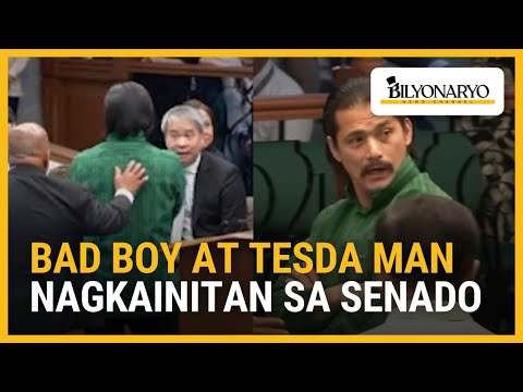 Bad Boy at TESDA Man nagkainitan sa Senado dahil sa impeachment trial | Agenda