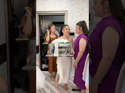 Böyle Gelin Bohçası Görülmedi 😍 #youtubeshorts #shortsvideo  #bride