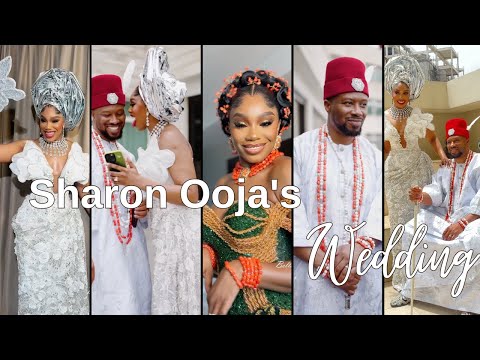 Sharon Ooja's Lavish Wedding: A Fusion of Glamour & Igbo Traditions 🌟💍