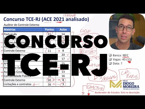 Concurso TCE-RJ Análise do último edital e dicas de estudo