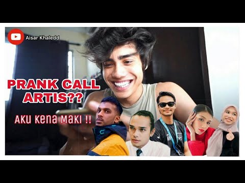 PRANK CALL ARTIST!! || SYAFIQ KYLEZ MAKI AKU WEHH!! 🥵😭