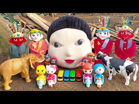 Mencari Kepala Ondel-Ondel, Ondel Ondel Betawi, Ondel Ondel jatuh,Ondel, pocong, Tayo,Bebek,Sapi#418