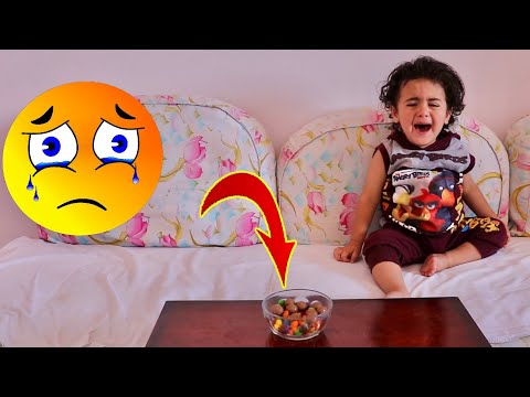 ممنوع تاكل الحلاوة حتي ارجع!! اختبار صبر البيبي 🥺 جبس مصر وام سليم
