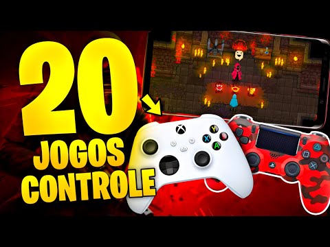 Os 20 MELHORES JOGOS para JOGAR COM GAMEPAD/CONTROLE no Celular Android