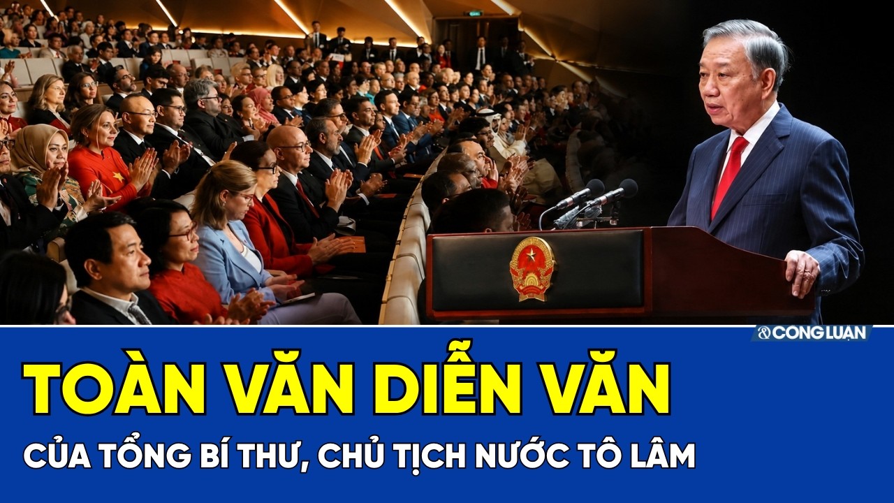 Toàn văn diễn văn của Tổng Bí thư, Chủ tịch nước Tô Lâm tại Lễ kỷ niệm 81 năm Quốc khánh