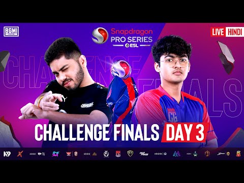 [HINDI] BGMI Snapdragon Mobile Challenge Finals Day 3 | The Final Fight for the Trophy!