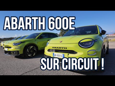 Découverte - Au volant de l'Abarth 600e sur la piste d'essai de Balocco en Italie !