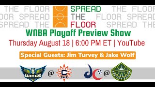 WNBA PLAYOFF PREVIEW BETTING SHOW 8-18