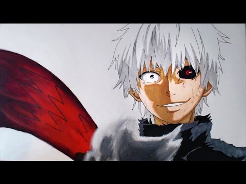 Cómo Dibujar a Kaneki Ken de Tokyo Ghoul Paso a Paso | How to draw Kaneki | ArteMaster