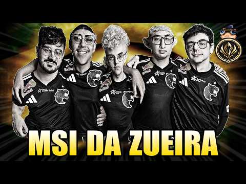 BRASIL JOGANDO COMO NUNCA - MSI DA ZUEIRA | FURIA x GAM