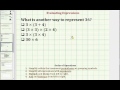Understanding Expressions and Order of Operations
