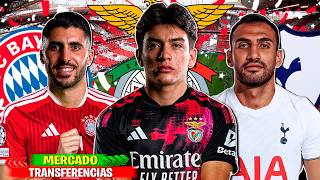 10 TRANSFERENCIAS CONFIRMADAS | RUMORES 26/27! Gilberto Mora Benfica, Pavlidis Tottenham, Rui Silva