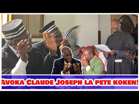 Avoka Renald Lubérice ak Claude Jospeh mande jij yo tande tout moun ki sispèk nan lanmò Jovenel