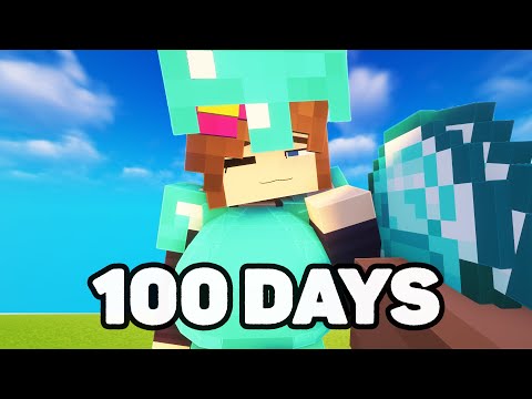 I Survived 100 Days In Minecraft Jenny Mod...