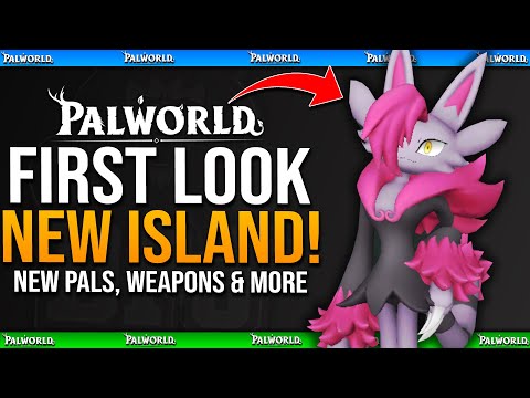 THIS IS CRAZY! First Look At MASSIVE New ISLAND, Pals, Weapons & More - Palworld Feybreak Update