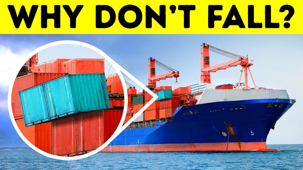 Why Shipping Containers Don’t Fall Overboard
