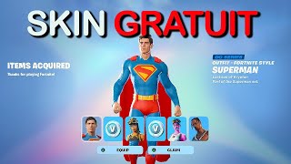 CE SKIN SUPERMAN est La ! Fortnite Régale les joueurs.. 👌😮