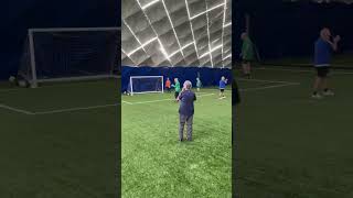 Bobby Mawer swoops to score⚽️ #walkingfootball 20th July 2026