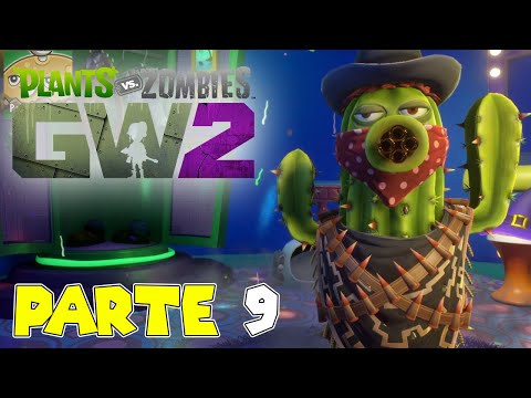 ¡CACTUS CON AMETRALLADORA! | PARTE #9 | PLANTS VS ZOMBIES: GARDEN WARFARE 2