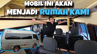 PASANGAN NEKAT MEMBUAT CAMPERVAN DARI MOBIL TUA! RUMAH BERJALAN KELUARGA KECIL KAMI❤️ #PART 1