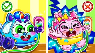 ⚡🔌 Be Careful with Electricity Song 😱 Baby Is In Danger! || | Kids Songs🐱🐨🐰🦁And Nursery Rhymes