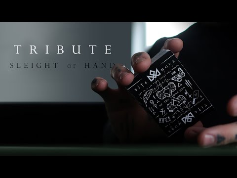 BLACK TRIBUTE + GAFF Playing Cards