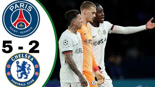 PSG 4-2 Chelsea Match Highlights Enzo Fernandez Scores! Liam Rosenior Gets It Wrong Today.