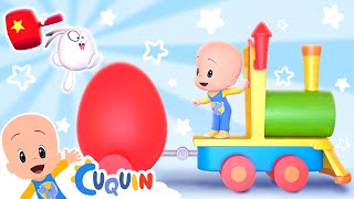 El tren sorpresa de Cuquín - Descubre y aprende con tus dibujos animados favoritos
