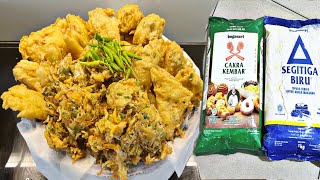 Resep Adonan Semua Gorengan Renyah Tahan Lama, Pakai Tepung Terigu Protein Tinggi VS Protein Rendah