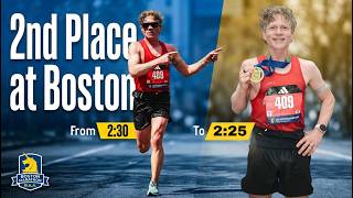 How He Ran a 2:25 Marathon in His 40s  - Second place age group at Boston
