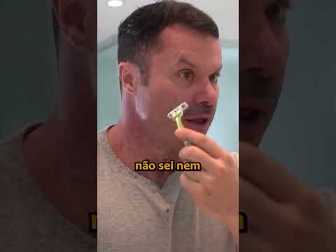 O dia que a Tati fez a barba do Cariani! #renatocariani