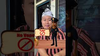 DILARANG BAWA VAPE MASUK‼️ #dedeksoemantri #shorts