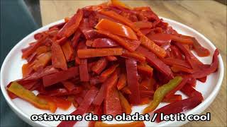 Zimska Salata so Crveni Piperki i Senf 🌶🌶😍