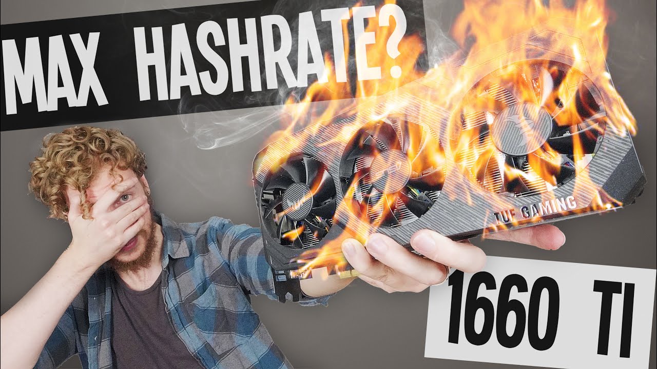Asus GTX 1660 Ti Overclocking for Mining Ethereum (How to Maximize Hashrate) Sebs FinTech