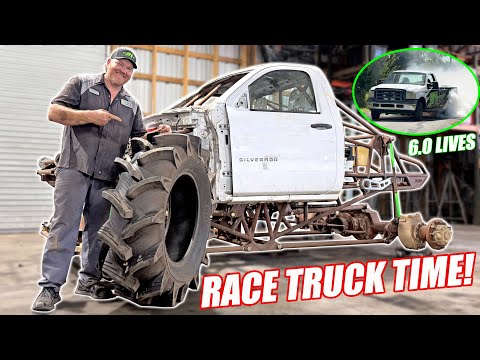This Project Started 10 Years Ago... Time To Finish Our Coolest Project EVER! Mega Race Truck EP. 1